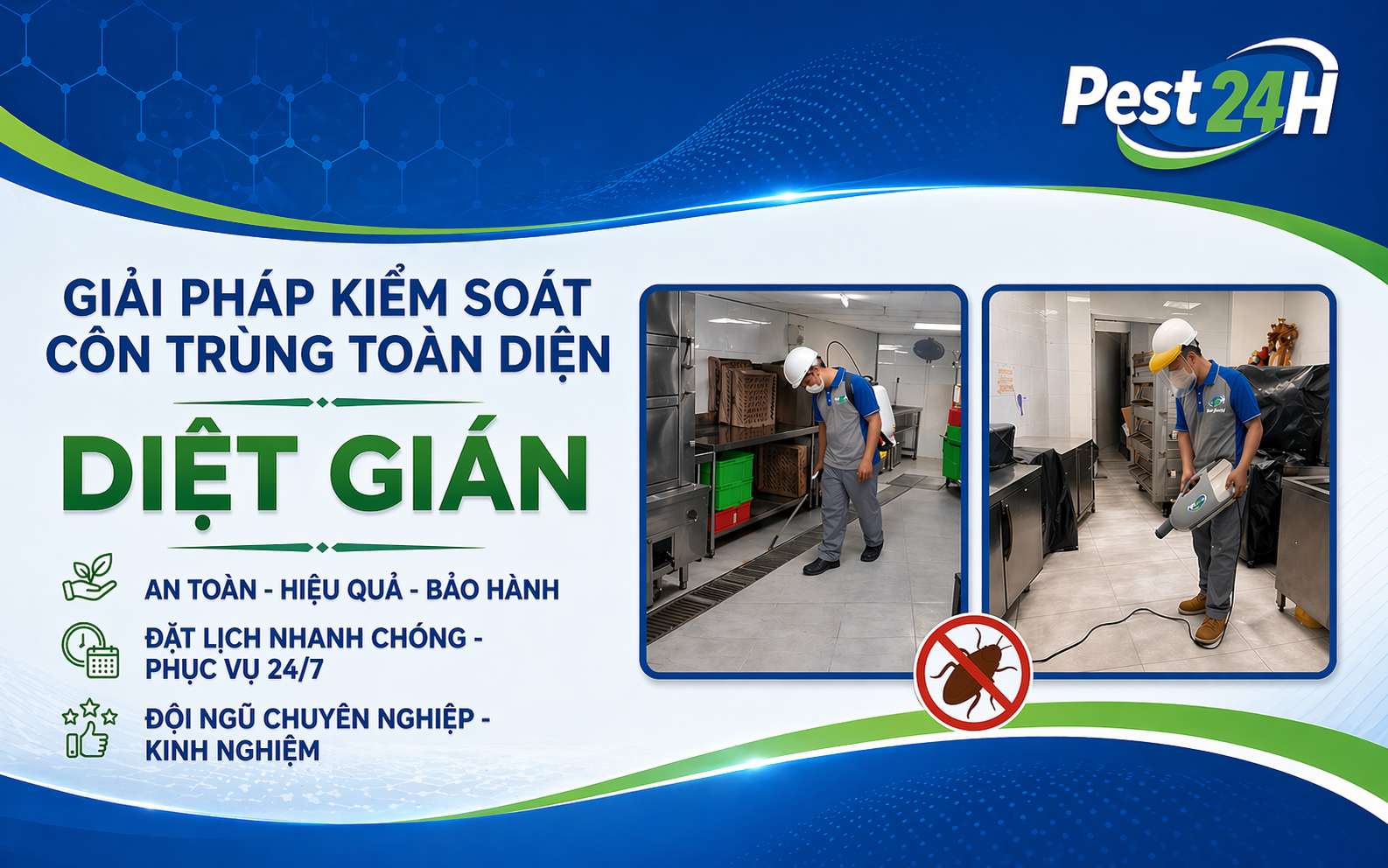 Dịch Vụ Diệt Gián Tận Gốc – Giải Pháp Toàn Diện Cho Sức Khỏe Và Uy Tín Doanh Nghiệp