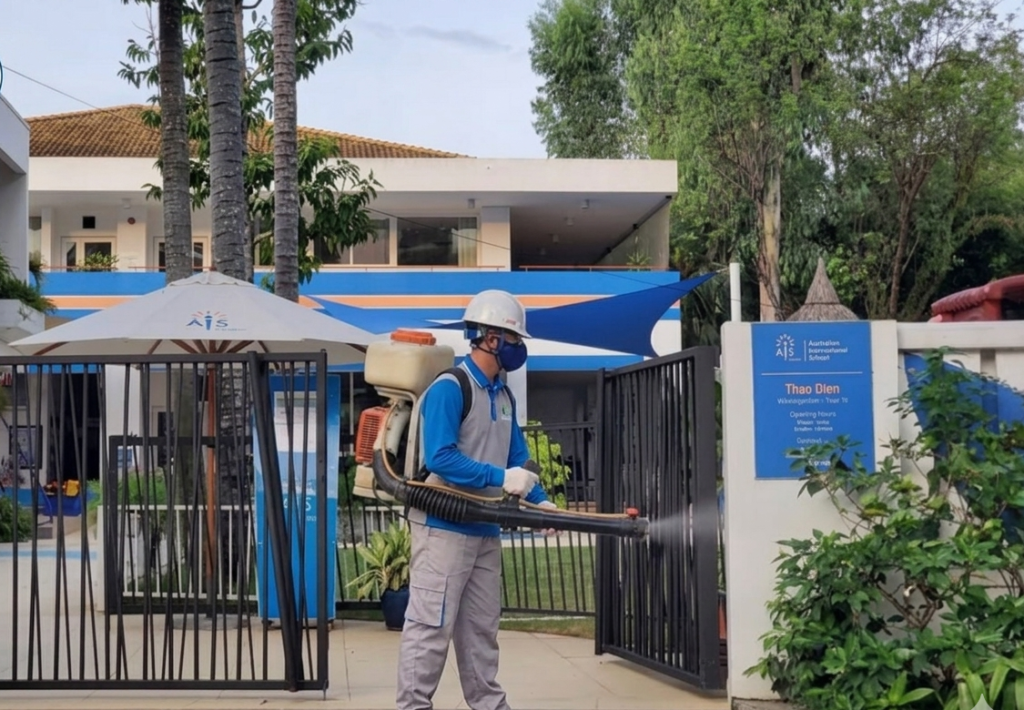 Diệt muỗi định kỳ cho nhà hàng, trường học, nhà xưởng