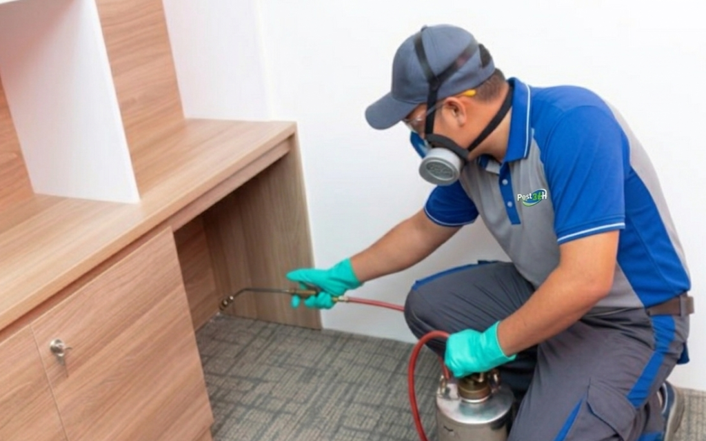 Đặt bả diệt kiến trên tuyến kiến di chuyển