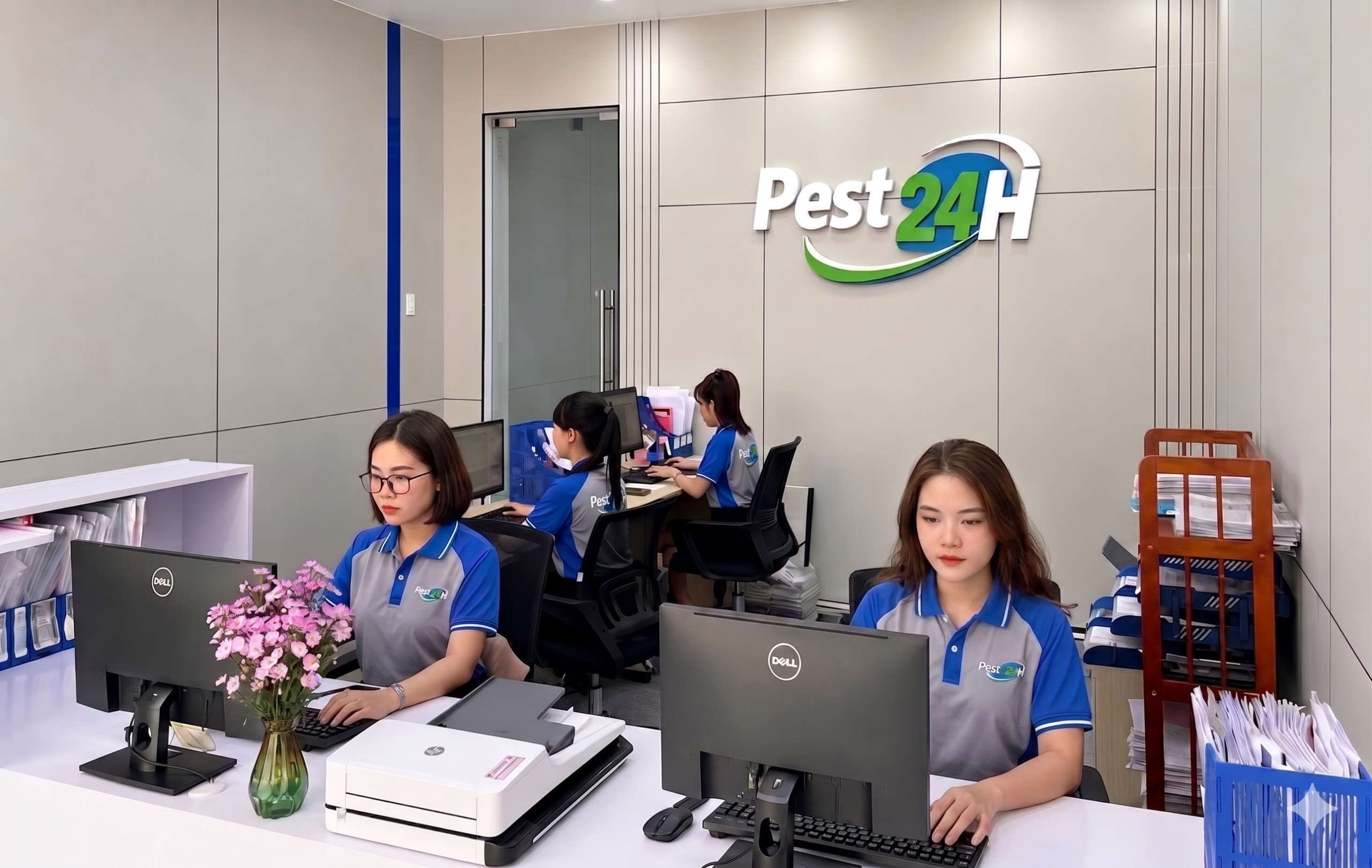 Nhân viên phản hồi nhanh chóng – hỗ trợ kịp thời – xử lý tận nơi cho mọi yêu cầu của khách hàng
